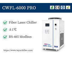 Industrial laser chiller for 6KW fiber laser cutting machine